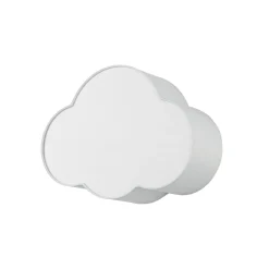 Plafoniere Moderne-Selezionato da Mazzolaluce Plafoniera da soffitto nuvola di tessuto grigio 43 cm per camerette moderne