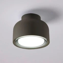 Plafoniere Moderne-Vivida International Plafoniera da soffitto per cucina moderna vivida bottone bronzo