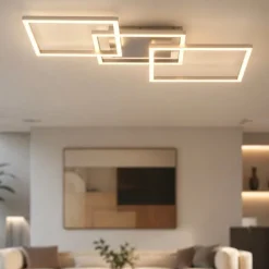 Plafoniere Moderne-Selezionato da Mazzolaluce Plafoniera da soggiorno led 3000k orientabile