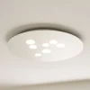 Plafoniere Moderne-Gea Luce Plafoniera design bianca luna