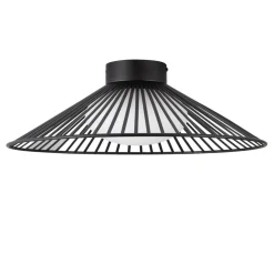 Plafoniere Moderne-Selezionato da Mazzolaluce Plafoniera design cappello nero per cucina moderna