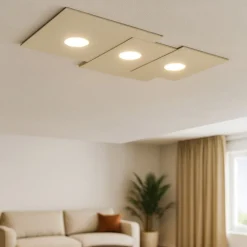 Plafoniere Moderne-Top Light Plafoniera design moderna sabbia toplight plate
