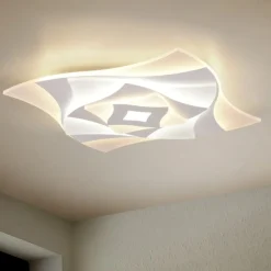 Plafoniere Moderne-Selezionato da Mazzolaluce Plafoniera design moderno led da 3000k a 6500k