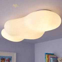 Plafoniere Moderne-Selezionato da Mazzolaluce Plafoniera design nuvola bianca moderna per cameretta
