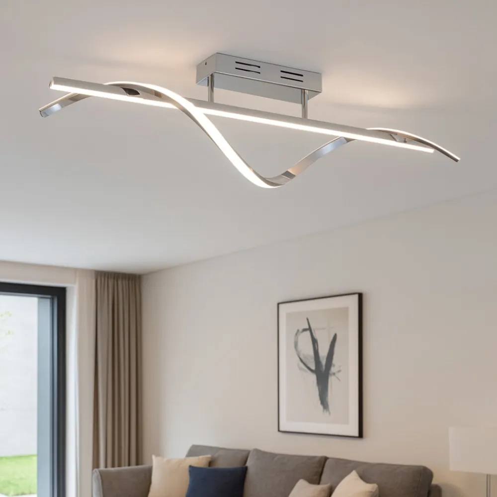 Plafoniere Moderne-Selezionato da Mazzolaluce Plafoniera design originale led 4000k per camera da letto