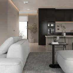 Plafoniere Moderne-Selezionato da Mazzolaluce Plafoniera design sagomata bianca led 3000k