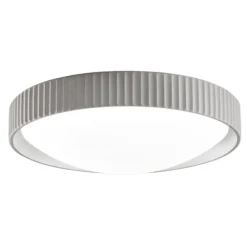 Plafoniere Moderne-Ondaluce Plafoniera di cemento moderna led 20w 3000k concrete grigio