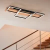 Plafoniere Moderne-Selezionato da Mazzolaluce Plafoniera di legno moderna led dimmerabile per cucina