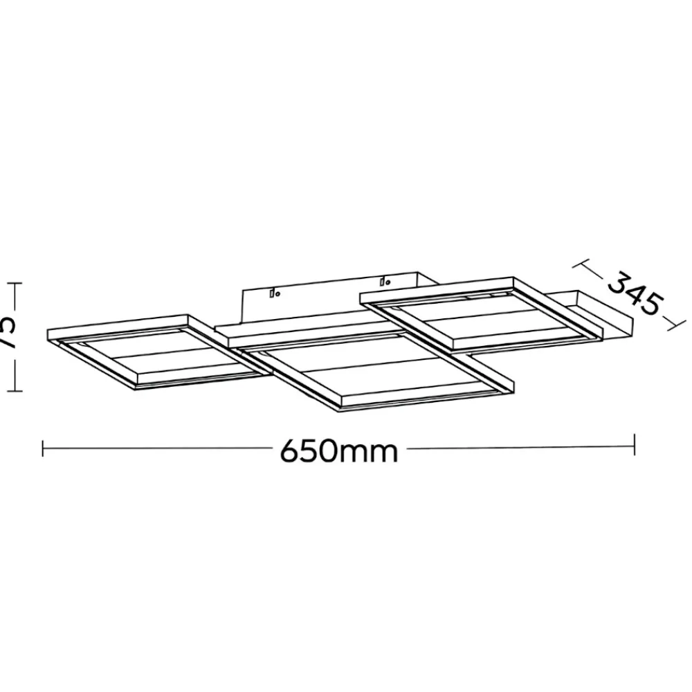 Plafoniere Moderne-Selezionato da Mazzolaluce Plafoniera di legno moderna led dimmerabile per cucina