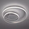 Plafoniere Moderne-Selezionato da Mazzolaluce Plafoniera dimmerabile grigio titanio 22w 3000k moderna