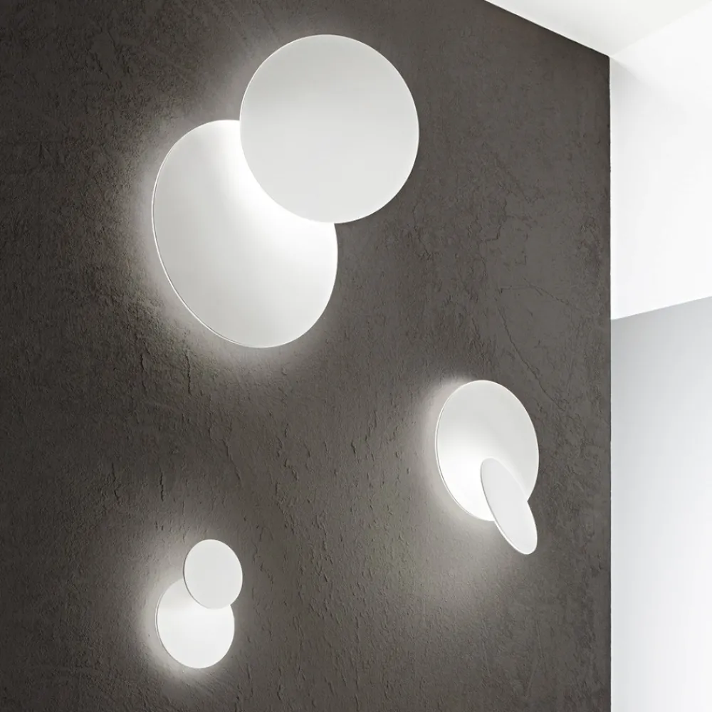 Plafoniere Moderne-Perenz Illuminazione Plafoniera drum perenz led 22w 3000k bianco tonda
