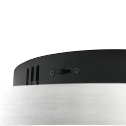 Plafoniere Moderne-Selezionato da Mazzolaluce Plafoniera grigio alluminio moderna led da 2300k a 4000k dimmerabile
