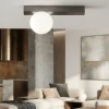 Plafoniere Moderne-Perenz Illuminazione Plafoniera grigio titanio snooky moderna