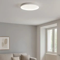 Plafoniere Moderne-Gea Luce Plafoniera krizia bianca ps led 4000k tonda