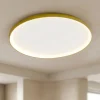 Plafoniere Moderne-Gea Luce Plafoniera krizia ps led 60w 3000k oro moderna
