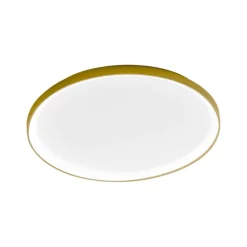 Plafoniere Moderne-Gea Luce Plafoniera krizia ps led 60w 3000k oro moderna