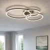 Plafoniere Moderne-Selezionato da Mazzolaluce Plafoniera led anelli orientabili da 2700k a 6500k rgb con telecomando