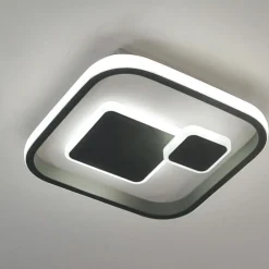 Plafoniere Moderne-Vivida International Plafoniera led antracite moderna 20w 3000k 4000k vivida roile