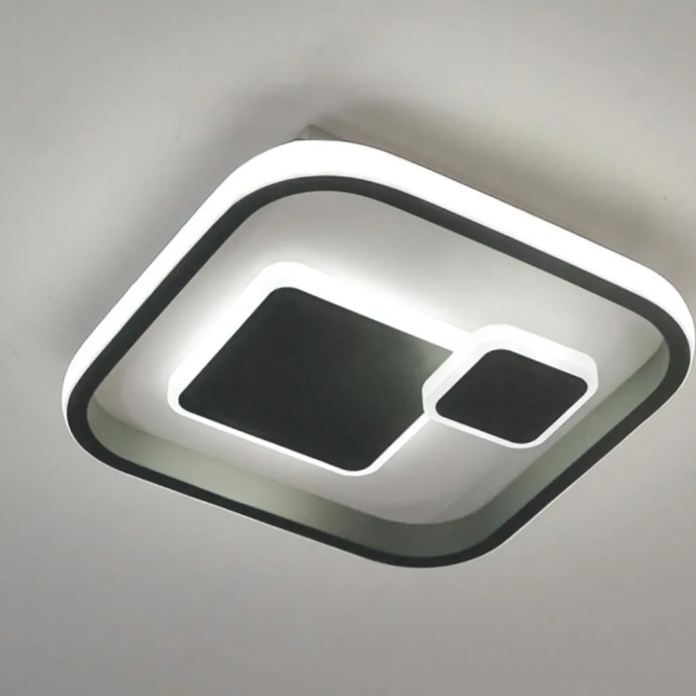 Plafoniere Moderne-Vivida International Plafoniera led antracite moderna 20w 3000k 4000k vivida roile