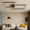 Plafoniere Moderne-Perenz Illuminazione Plafoniera led cct 64w 3000k 4000k 6000k nera moderna perenz cross