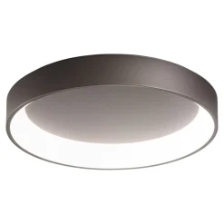 Plafoniere Moderne-Affralux Plafoniera led 80cm anello cerchio 90w 3200k caffe band diodi