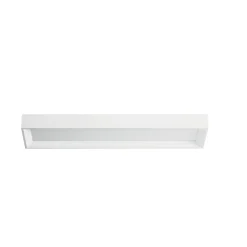 Plafoniere Moderne-Linea Light Plafoniera led da ufficio 3000k tara bianco ip40