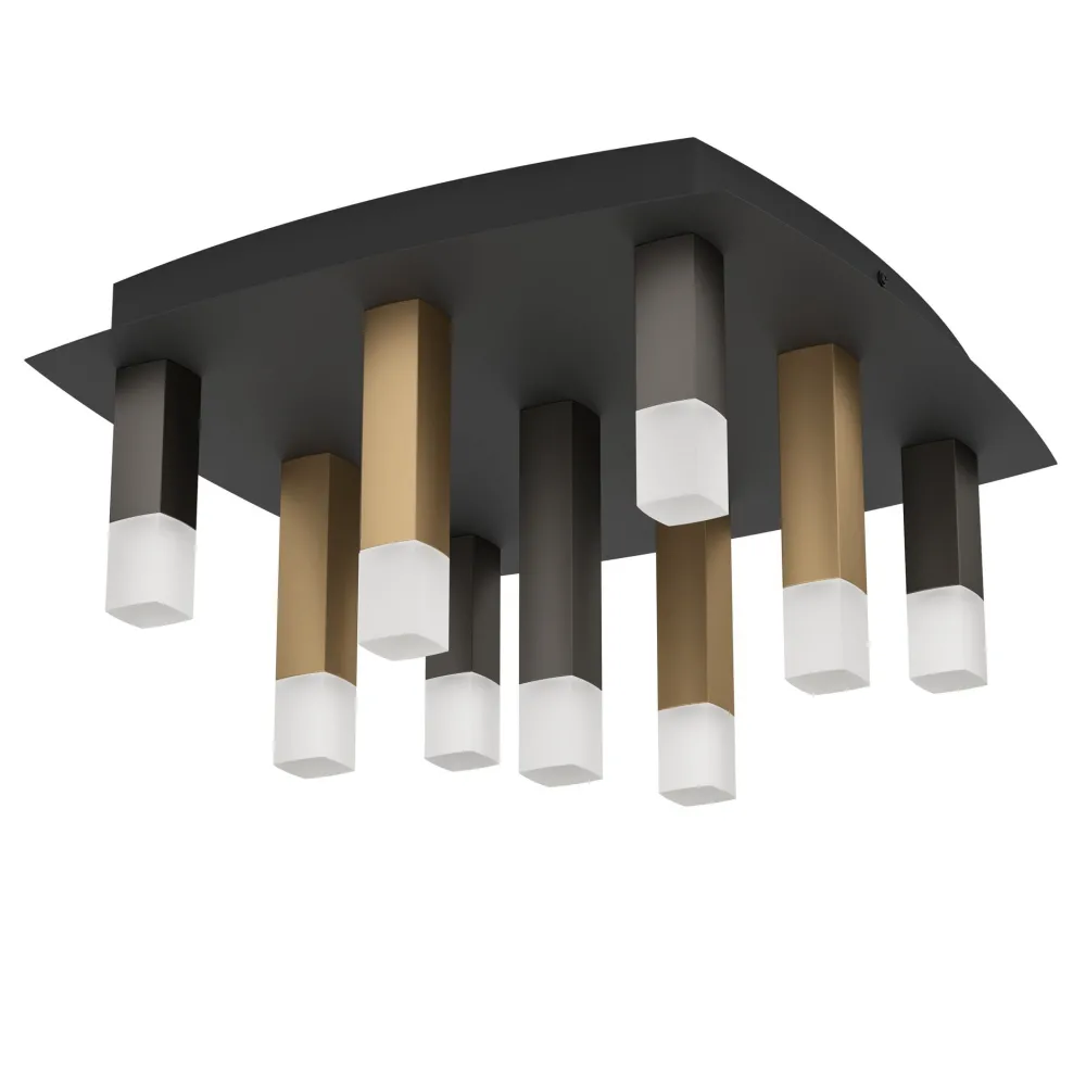 Plafoniere Moderne-Eglo Plafoniera led design originale per salotto estanterios