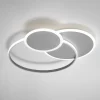 Plafoniere Moderne-Vivida International Plafoniera led eclipse vivida bianca 60w 3000k 4000k