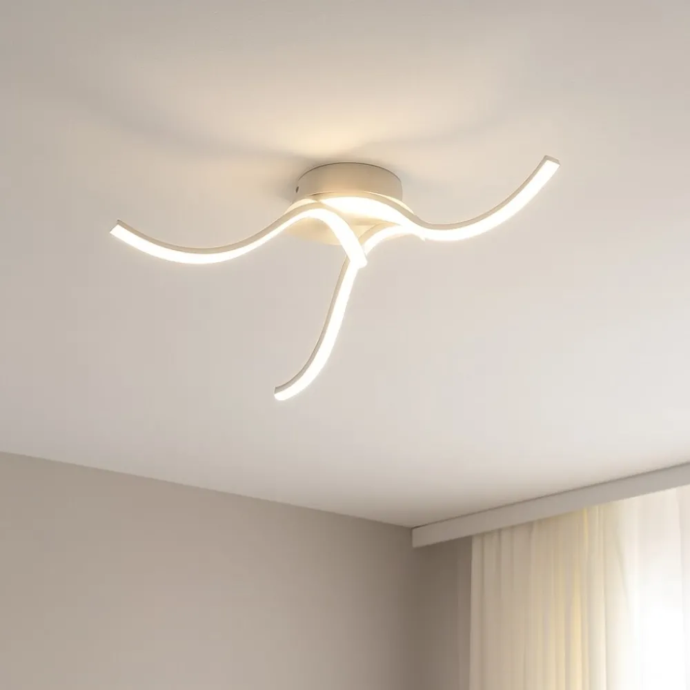 Plafoniere Moderne-Gea Luce Plafoniera led tessa 23w 3000k bianca