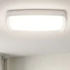 Plafoniere Moderne-Linea Light Plafoniera led 3000k bianca 62cm reiki ip44
