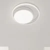 Plafoniere Moderne-Selezionato da Mazzolaluce Plafoniera led 3000k bianca rotonda design moderno