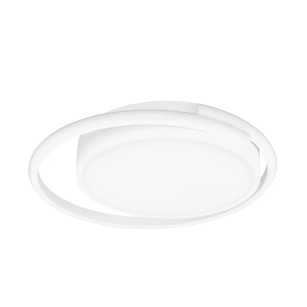 Plafoniere Moderne-Selezionato da Mazzolaluce Plafoniera led 3000k bianca rotonda design moderno