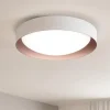 Plafoniere Moderne-Linea Light Plafoniera led 3000k bianco rame crew 2