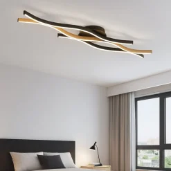 Plafoniere Moderne-Selezionato da Mazzolaluce Plafoniera led 3000k dal design nordico
