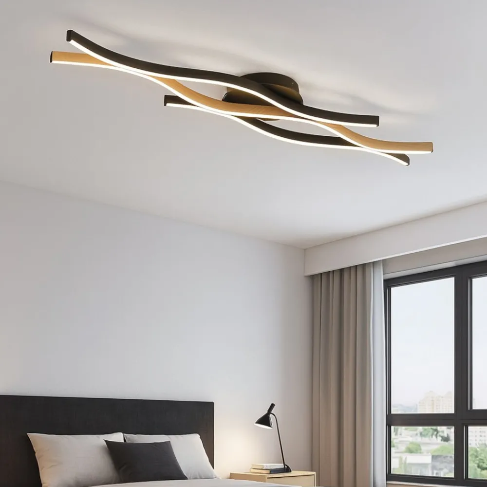Plafoniere Moderne-Selezionato da Mazzolaluce Plafoniera led 3000k dal design nordico