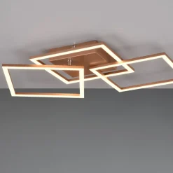 Plafoniere Moderne-Selezionato da Mazzolaluce Plafoniera led 3000k da soggiorno quadrati orientabili