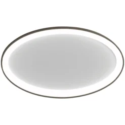 Plafoniere Moderne-Vivida International Plafoniera led 3000k 4000k dimmerabile ovale vivida lifering-o
