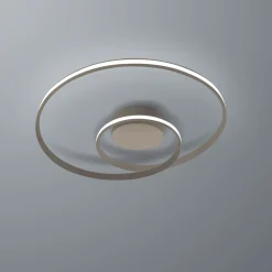 Plafoniere Moderne-Vivida International Plafoniera led 3000k 4000k spirale sabbia circuit