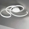 Plafoniere Moderne-Ondaluce Plafoniera led 3000k pl twist gr bianco