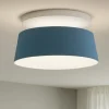 Plafoniere Moderne-Stilnovo Plafoniera led 3000k per soggiorno celeste oxygen