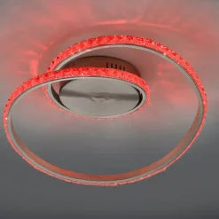Plafoniere Moderne-Selezionato da Mazzolaluce Plafoniera led 3000k rgb dimmerabile con telecomando per camera da letto
