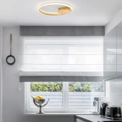 Plafoniere Moderne-Selezionato da Mazzolaluce Plafoniera led 3000k rotonda design per cucina