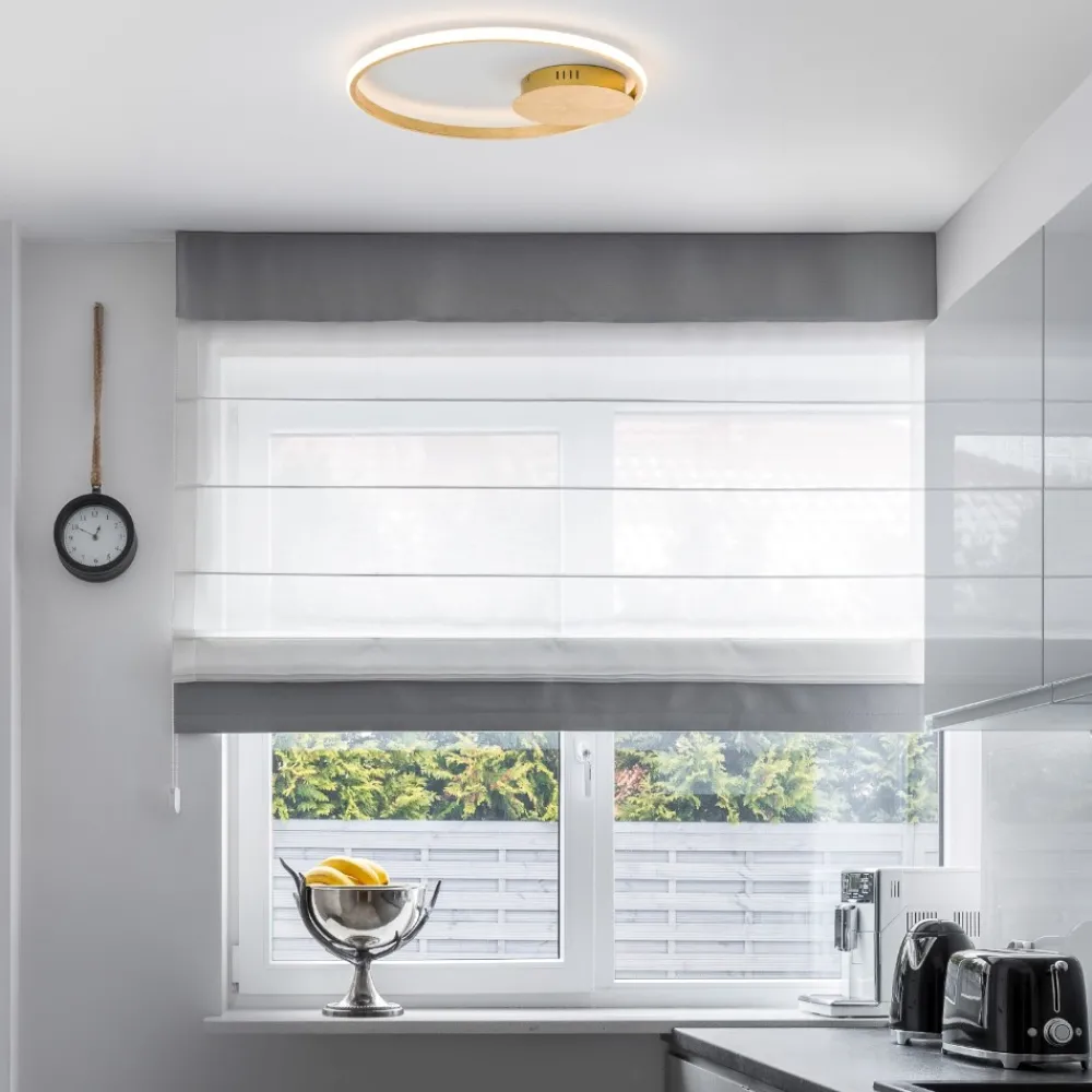 Plafoniere Moderne-Selezionato da Mazzolaluce Plafoniera led 3000k rotonda design per cucina