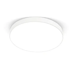 Plafoniere Moderne-Selezionato da Mazzolaluce Plafoniera led 4000k tonda bianco opaco moderna