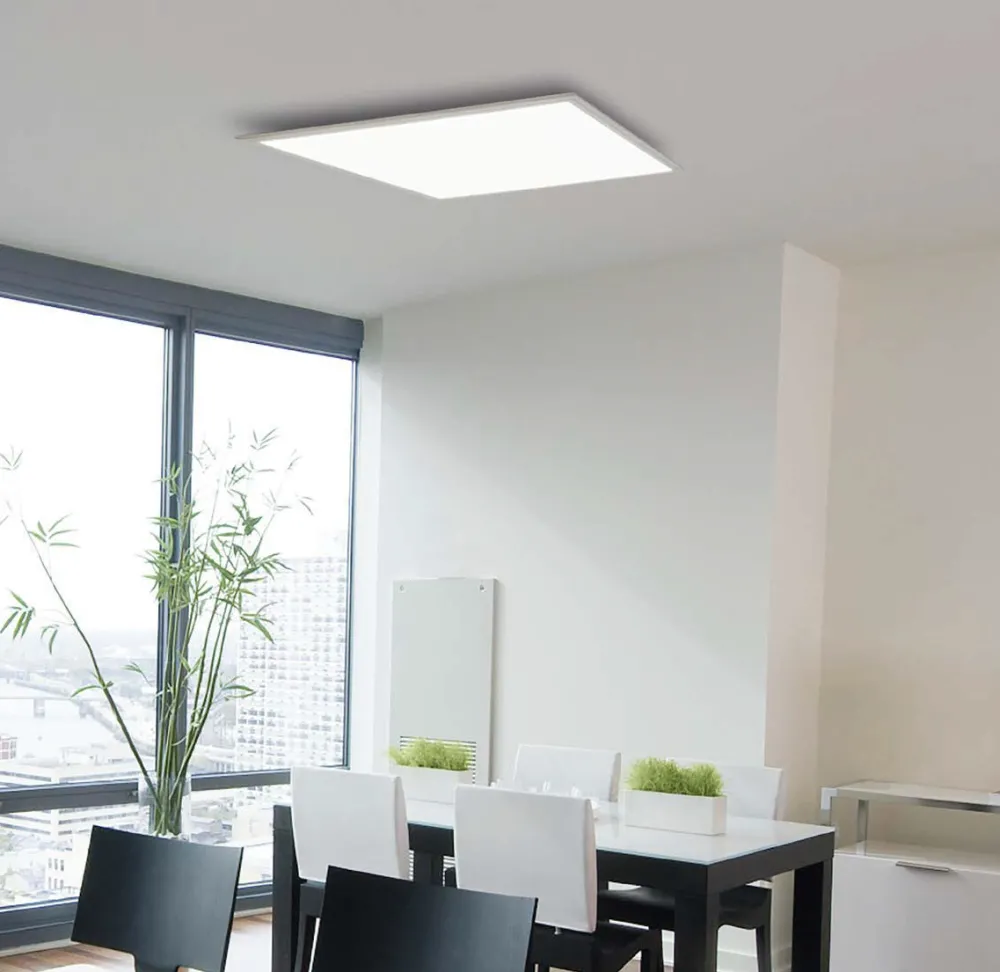 Plafoniere Moderne-Eglo Plafoniera led 4000k urtebieta urg19 quadrata