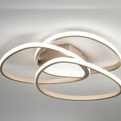 Plafoniere Moderne-Ondaluce Plafoniera led md rose oro