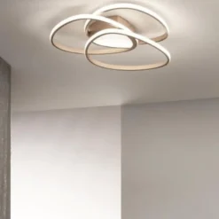 Plafoniere Moderne-Ondaluce Plafoniera led md rose oro