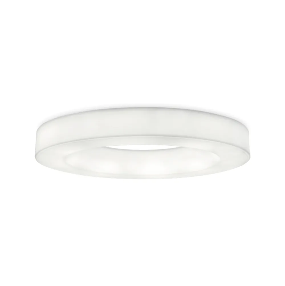 Plafoniere Moderne-Stilnovo Plafoniera led per soggiorno 4000k dimmerabile saturn