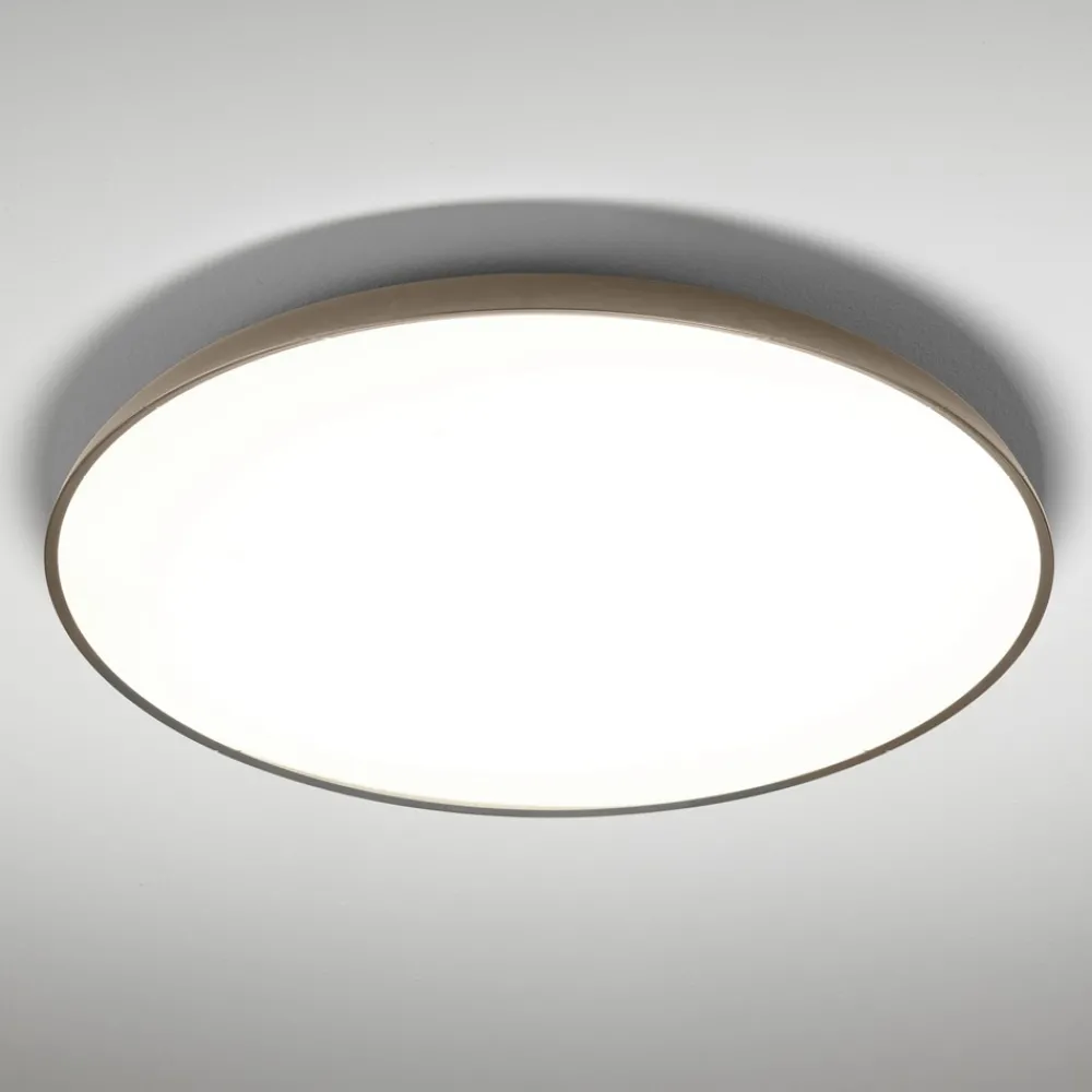 Plafoniere Moderne-Vivida International Plafoniera led rotonda sabbia 80w 3000k 4000k vivida pinco