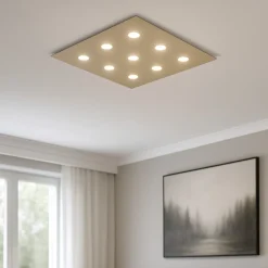 Plafoniere Moderne-Top Light Plafoniera led sabbia toplight design moderna